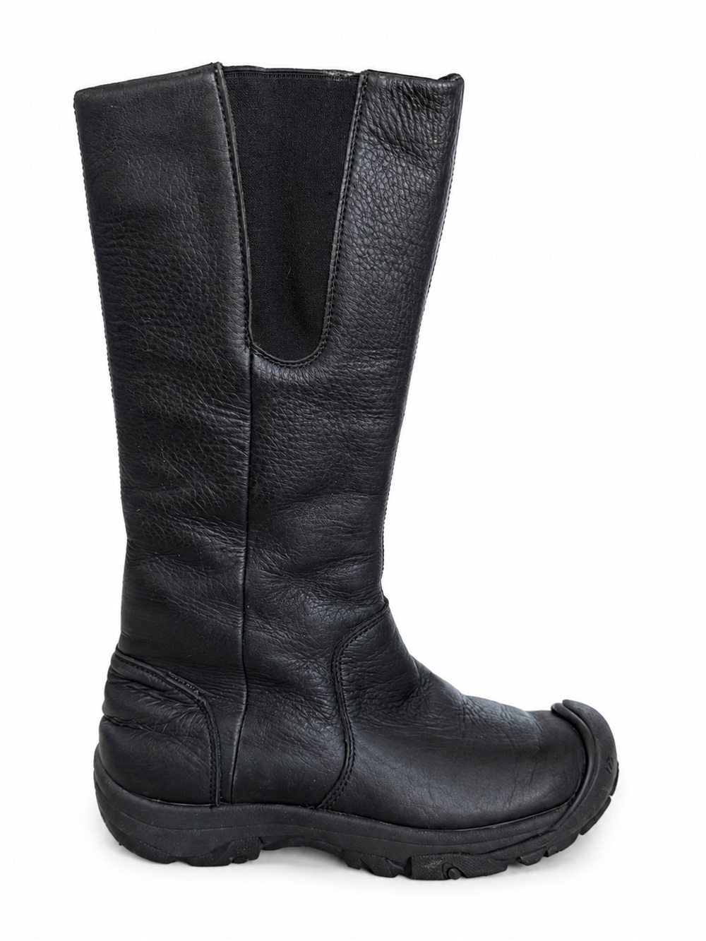 KEEN Silverton Waterproof Insulated Tall Leather Boots Black Size 8